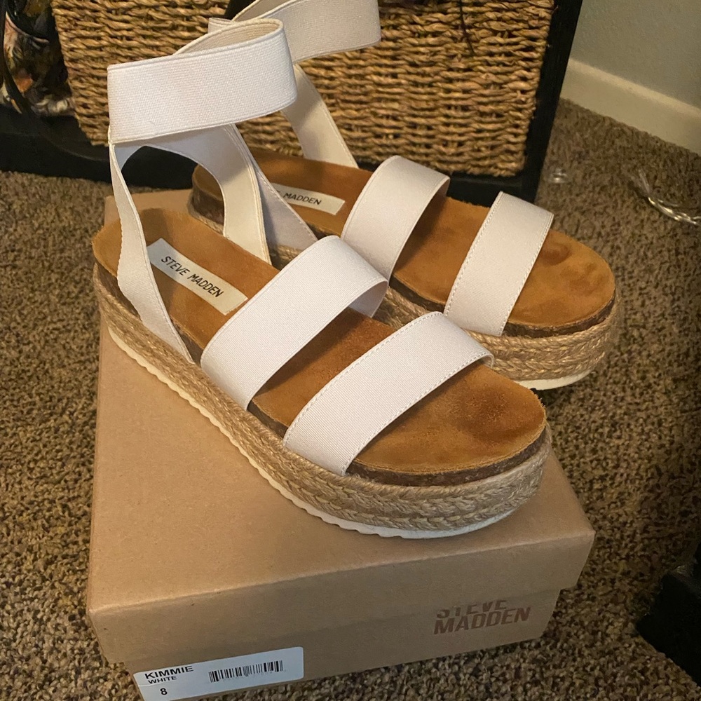 White Espadrille Sandals